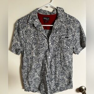 O’Neill Short Sleeve Button Up Shirt Boys XL